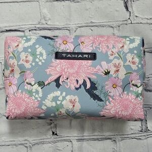 NWOT Tahari Floral Make-Up Bag